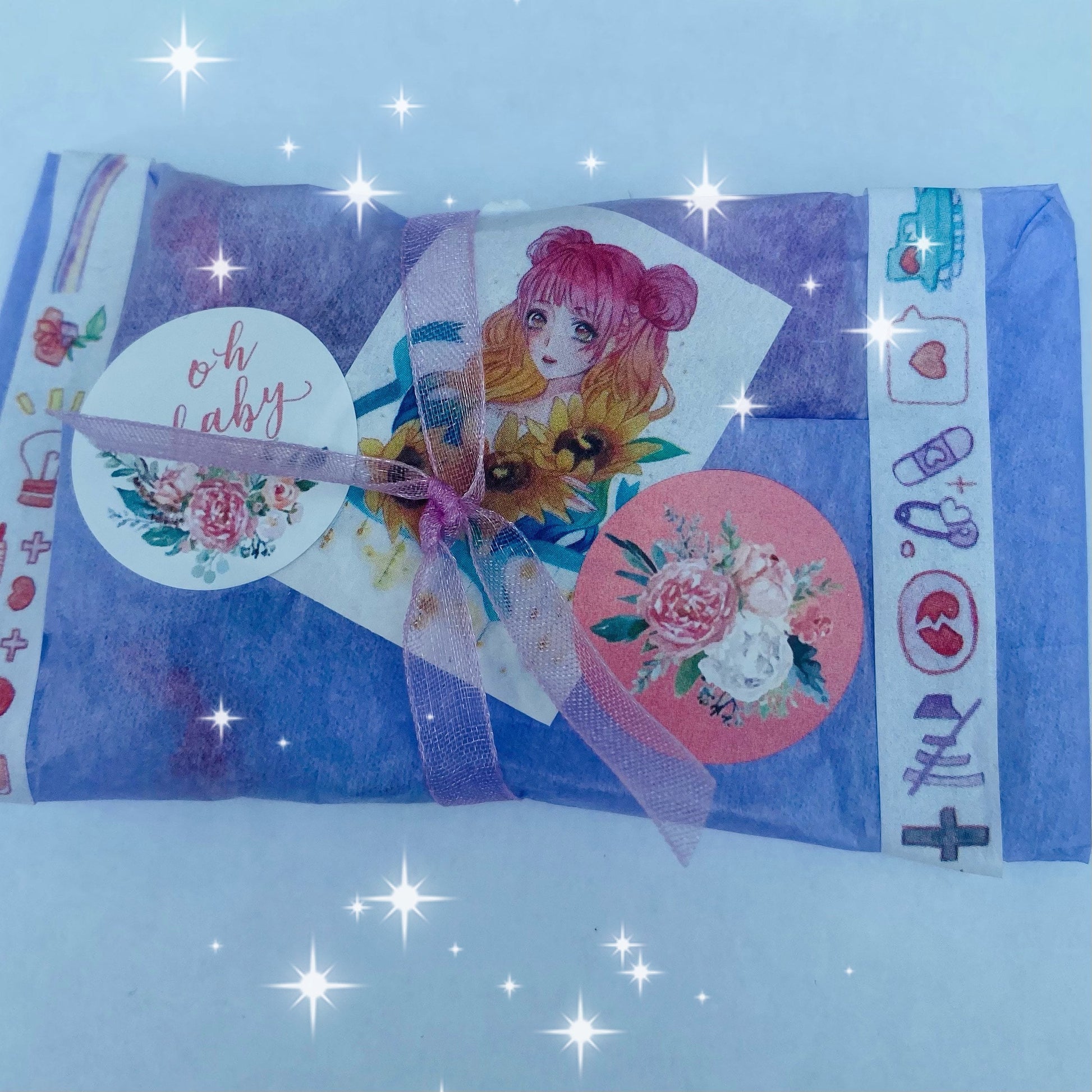 gift wrapped letterbox gift example